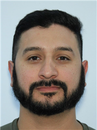 A close-up portrait of a man with a beard, wearing a gray shirt, against a plain background.